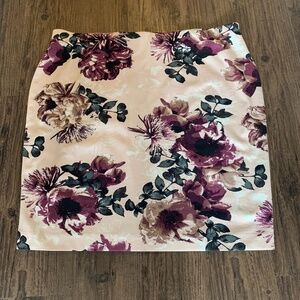 Le Chateau Floral Skirt